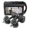 Set De Mancuernas En Acero De 40 Lbs