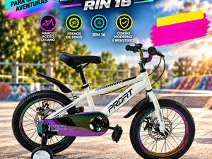 Bicicleta Profit Nice Rin 16 Chromix